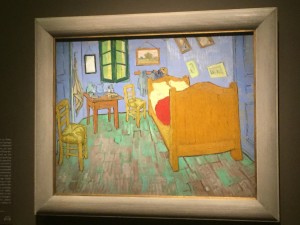 The second painting of The Bedroom by Vincent van Gogh